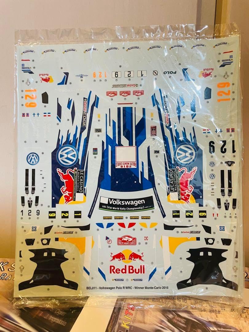 【新品未開封】フォルクスワーゲン ポロ R WRC 2016 BELKITS ベルキット No.11 VOLKSWAGEN POLO R WRC 2016 (プラモデル